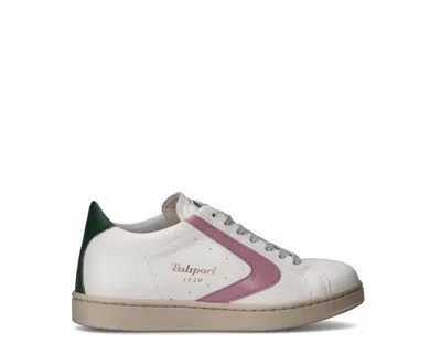 VALSPORT SHUHE VALSPORT FRAU SNEAKERS TRENDY BIANCO/ROSA TOURNAMENTCLASS-701