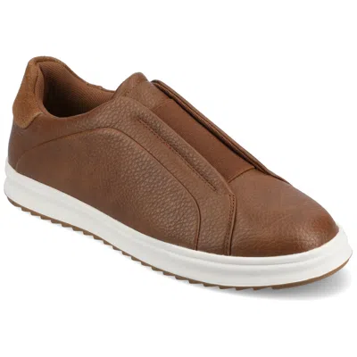 VANCE CO. VANCE MENS MATTEO MEDIUM AND WIDE WIDTH SLIP-ON SNEAKER