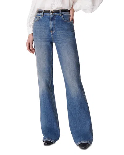 VANESSA BRUNO ETHAN FLARED JEANS IN BLEU GRIS