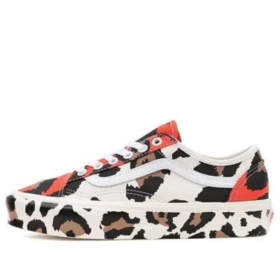 VANS Vans Animal Old Skool 'Black White Red Leopard'