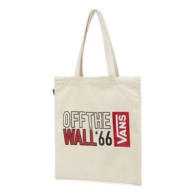 VANS Vans AP Mid Light Tote Bag 'Beige Red Black'