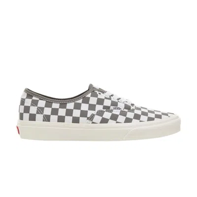 VANS AUTHENTIC 'CHECKERBOARD - PEWTER MARSHMALLOW'