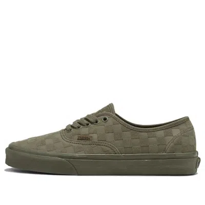 VANS Vans Authentic Mono Checkerboard 'Olive'