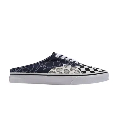 VANS AUTHENTIC MULE 'PATTERN MIX - DRESS BLUES'