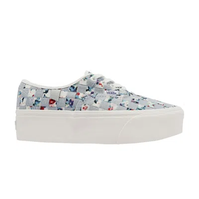 VANS AUTHENTIC STACKFORM 'WOVEN - FLORAL AND DENIM'