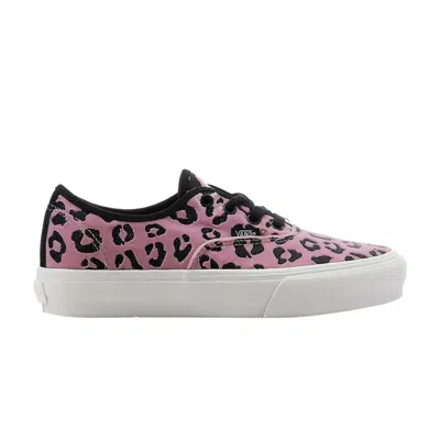 VANS AUTHENTIC VLT LX 'MAUVE LEOPARD VELVET'