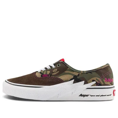 VANS Vans Authentic x Aape 'Bolt Green Camo'