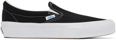 VANS BLACK LX SLIP-ON REISSUE 98 SNEAKERS