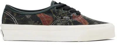 VANS BLACK PREMIUM AUTHENTIC 44 JACQUARD SNEAKERS