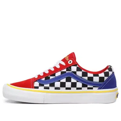 VANS Vans Brighton Zeuner x Old Skool Pro 'Red Checker Blue'