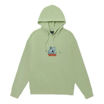 VANS Vans Cartoon Pattern Loose Pullover Couple Style Green