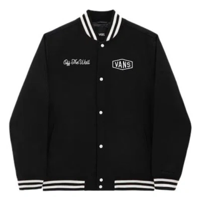 VANS Vans Checkerboard Research Varsity Jacket 'Black'