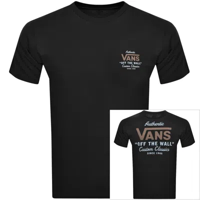 VANS VANS CLASSIC FIT HOLDER T SHIRT BLACK
