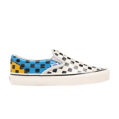 VANS CLASSIC SLIP-ON 98 DX 'ANAHEIM FACTORY - MULTI-COLOR CHECKERBOARD'