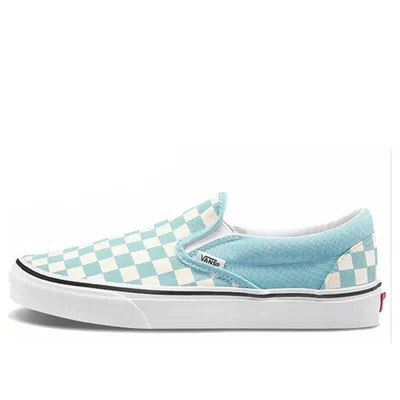 VANS Vans Classic Slip-On 'Aqua Haze Checkerboard'