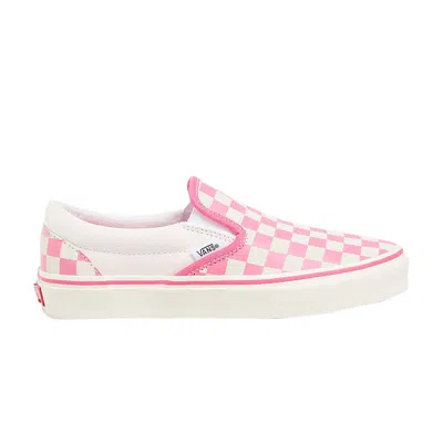 VANS CLASSIC SLIP-ON 'CHECKERBOARD - PINK'