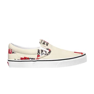 VANS CLASSIC SLIP-ON 'PACKING TAPE - BLANC DE BLANC'