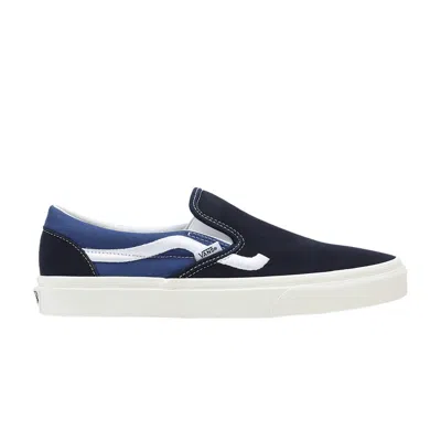 VANS CLASSIC SLIP-ON 'SIDESTRIPE NAVY'