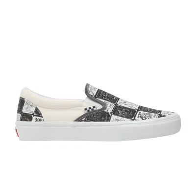 VANS DANIEL JOHNSTON X SKATE SLIP-ON 'CASSETTE TAPE'
