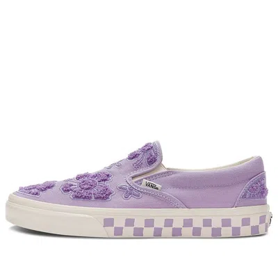 VANS Vans Emma Mulholland on Holiday x Classic Slip-On 'Whimsical Floral Embroidery'