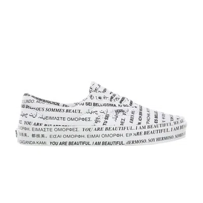 VANS ERA 'WE ARE BEAUTIFUL - WHITE'