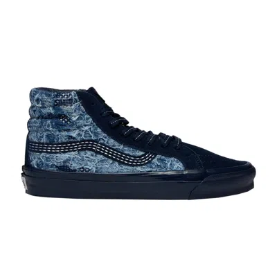 VANS FDMTL X OG SK8-HI LX 'DISTRESSED INDIGO'