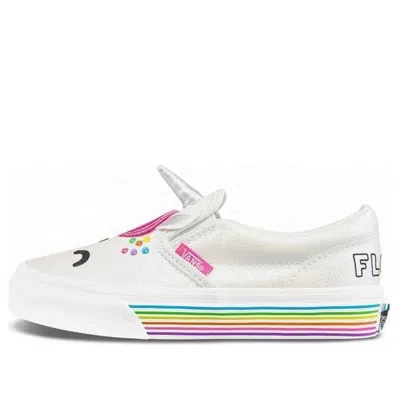 VANS Vans Flour Shop x Classic Slip-On 'White Pink'