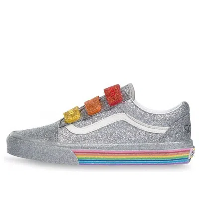 VANS Vans Flour Shop x Old Skool V 'Silver Rainbow'