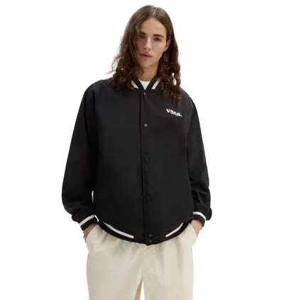 VANS JACKETS AND JACKETS MAN VANS MOORE VARSITY - VN0008G0 BLK BLACK