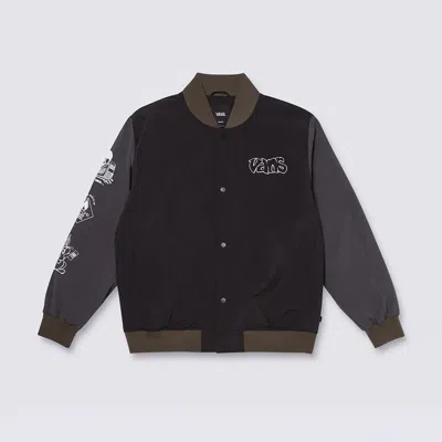 VANS JACKETS AND JACKETS MAN VANS VN000JY1KOU1 BLACK