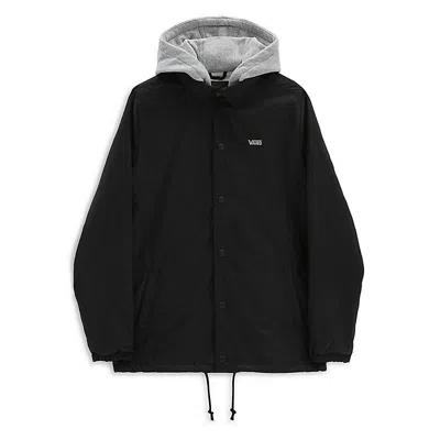 VANS JACKETS AND JACKETS MAN VANS VN0A3HOUBLK BLACK