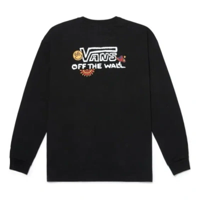 VANS Vans Logo Long Sleeve T-shirt 'Black'