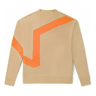 VANS Vans Logo Printing Casual Sports Pullover Couple Style Khaki