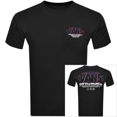 VANS VANS MAJOR TYPE T SHIRT BLACK
