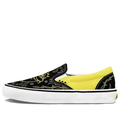 VANS Vans Mike Gigliotti x SpongeBob SquarePants x Skate Slip-On 'Black Yellow'