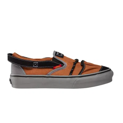 VANS NICOLE MCLAUGHLIN X SLIP-ON VP VR3 LX 'GARDENING TOTE - BROWN'