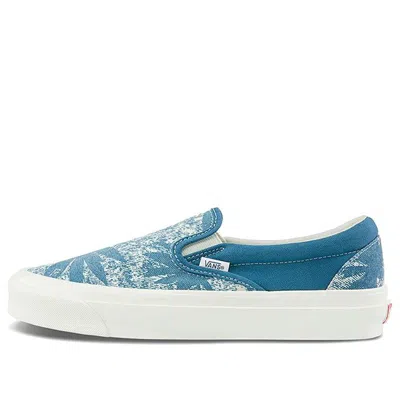 VANS Vans OG Classic Slip-On LX 'Palm Acid Wash Summer Leaf - Navy'