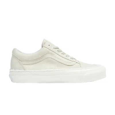 VANS OG OLD SKOOL LX 'RAW EDGE - VINTAGE WHITE'