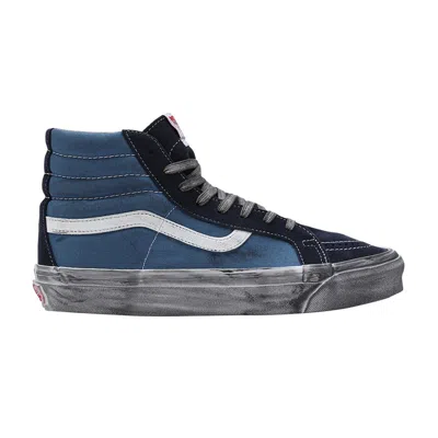 VANS OG SK8-HI LX 'STRESSED - NAVY'