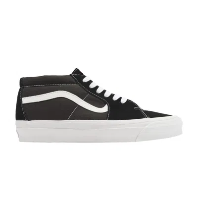 VANS OG SK8-MID LX 'BLACK WHITE'