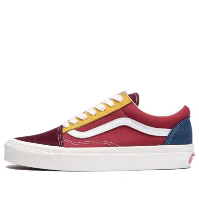 VANS Vans Old Skool Casual Fashion Skate Shoes Unisex Red