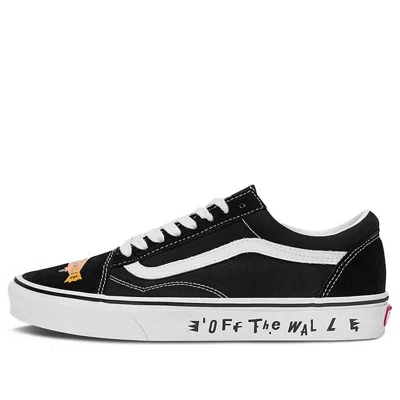 VANS Vans Old Skool Classic Casual Skateboarding Shoes Series 275C Unisex Black