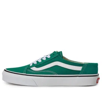 VANS Vans Old Skool Mule Retro Low Tops Casual Skateboarding Shoes Unisex Green