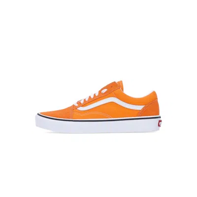 VANS OLD SKOOL ORANGE TIGER/TRUE WHITE MEN'S LOW SHOE