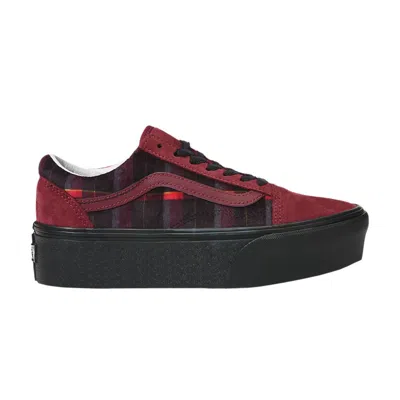 VANS OLD SKOOL STACKFORM 'VELVET PLAID'