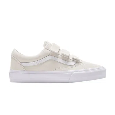 VANS OLD SKOOL V VLT LX 'ECO SUEDE - TRUE WHITE'