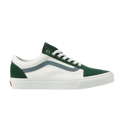 VANS OLD SKOOL 'VARSITY CANVAS - GREEN'