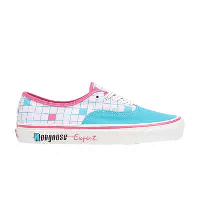 VANS OUR LEGENDS X AUTHENTIC 44 DX 'MONGOOSE - TURQUOISE PINK CHECKERBOARD'