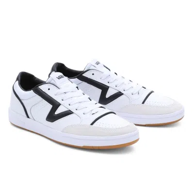 VANS-PREMIUM MEN'S SNEAKERS VANS PREMIUM LOWLAND - VN0007P2TWB1 WHITE/BLACK
