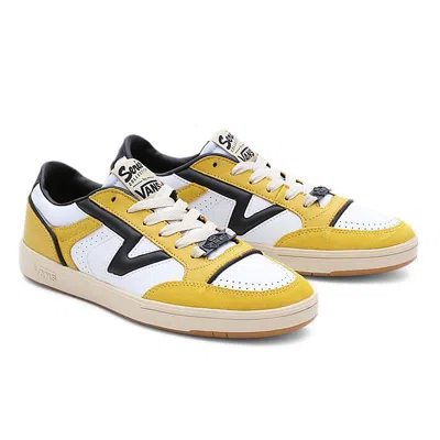 VANS-PREMIUM MEN'S SNEAKERS VANS PREMIUM LOWLAND - VN0A5KYFY231 WHITE/YELLOW